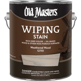 Old Masters 1gal Weathered Wood Wiping Stain