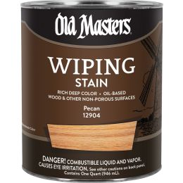 Old Masters Qt Pecan Wiping Stain Classics