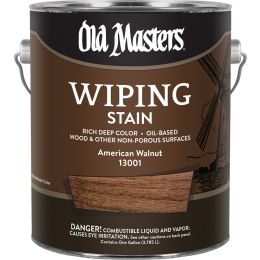 Old Masters 1gal American Walnut Wiping Stain Classics