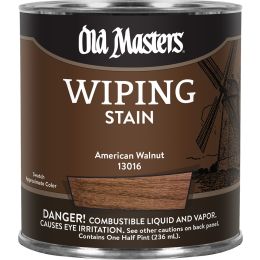 Old Masters .5Pt American Walnut Wiping Stain Classics