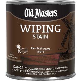 Old Masters .5Pt Rich Mahogany Wiping Stain