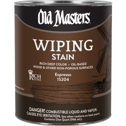 Old Masters Qt Espresso Wiping Stain