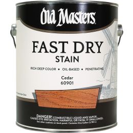 Old Masters 1gal Cedar Fast Dry Wood Stain