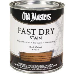 Old Masters 1Qt Dark Walnut Fast Dry Wood Stain
