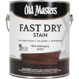 Old Masters 1gal Rich Mahogany Fast Dry Wood Stain