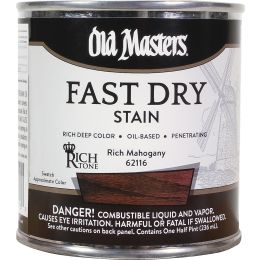 Old Masters .5Pt Rich Tone Fast Dry Stain Rich Mahogany