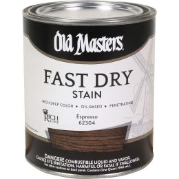 Old Masters 1Qt Rich Tone Fast Dry Stain Espresso
