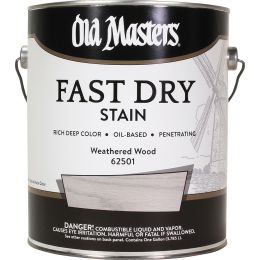 Old Masters 1gal Weathered Wood Fast Dry Wood Stain