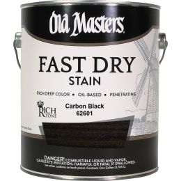 Old Masters 1gal Rich Tone Fast Dry Stain Carbon Black