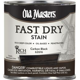 Old Masters .5Pt Rich Tone Fast Dry Stain Carbon Black