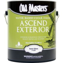 Old Masters 1gal Semi-Gloss Ascend Ext Water Based Clear Finish