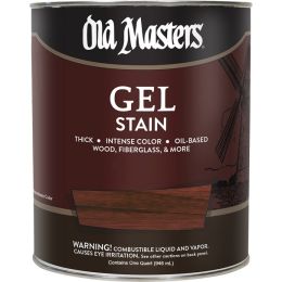 Old Masters 1Qt Rich Mahogany Gel Stain