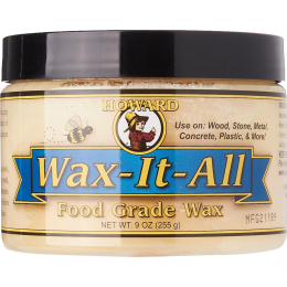 Howard 9oz Wax-It-All Food-Grade Wax