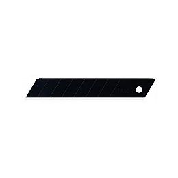 OLFA LBB-10B 18mm 8-Pt Ultra-Sharp Black Heavy-Duty Snap-Off Blade (10pk)
