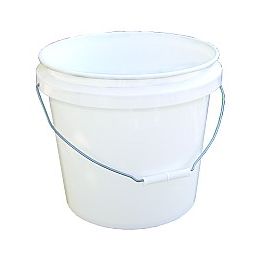 IPL / Leaktite 3.5gal White 70mil Pail w/ Handle