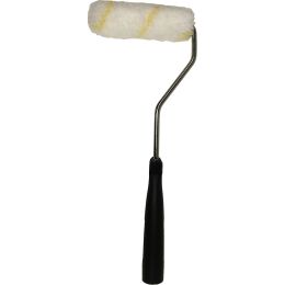 Dynamic 4" x 1/2" (100mm x 12mm) Yellow Stripe Mini Roller w/12" Handle (48 per Pack)