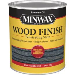 Minwax 1Qt Navy 286 Semi-Transparent Stain (High Performance)