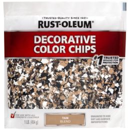 Rust-Oleum 1lb Tan Blend Decorative Chips