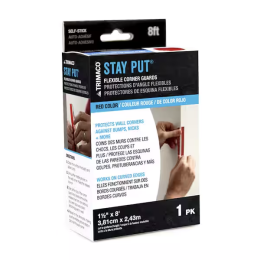 Trimaco 1.5" x 8ft StayPut Flexible Corner Guard