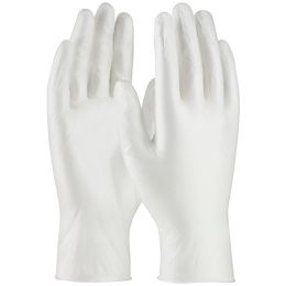 PIP Ambi-Dex 64-V3000/L Disposable Vinyl Ind. Grade Clear Powdered 3 Mil Large Gloves 100Pk