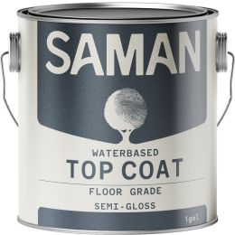 SamaN 1gal Satin Water-Based Top Coat
