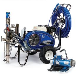 Graco DutyMax GH 230 Heavy Duty 3-in-1 ProContractor Series Convertible Gas Hydraulic Airless Sprayer w/ Electric Motor Kit