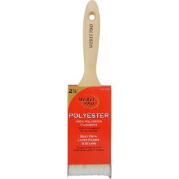 Merit Pro 2-1/2" 100% Polyester Beavertail Brush