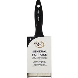 Merit Pro 3" General Purpose Polyester Brush