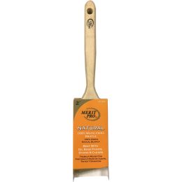 Merit Pro 2" 100% White Bristle Angle Sash Brush