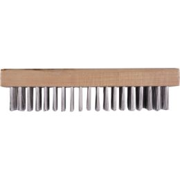 Dynamic 6 x 19 Row Wood Block Wire Brush