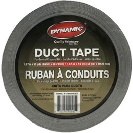Dynamic 1.87" x 55yd (48mm x 50.29m) Grey Utility Duct Tape