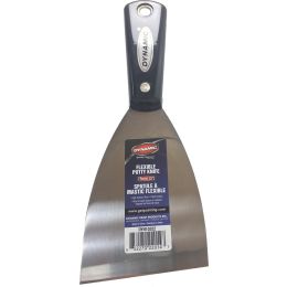 Dynamic 3" Nylon Handle Flex Putty Knife with Carbon Steel Blade