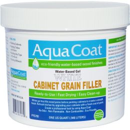 Aqua Coat qt White Cabinet Grain Filler