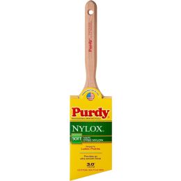 Purdy 3" 100% Dyed Nylon Soft Nylox Glide Angular Paint Brush