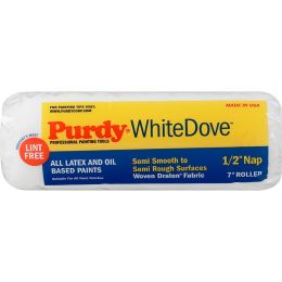 Purdy 7" x 1/2" Nap Woven Dralon Fabric White Dove Roller Cover