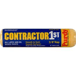 Purdy 9"x 3/8" Nap High Quality Polyester Contractors 1st Roller Cover