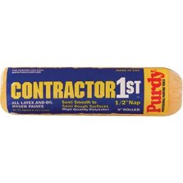 Purdy 9" x 1/2" Nap High Quality Polyester Contractors 1st Roller Cover