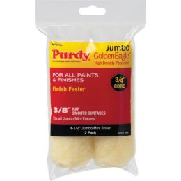 Purdy 4-1/2" x 3/8"Jumbo Golden Eagle Mini Roller Cover 2pk