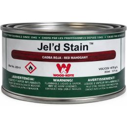 Wood Kote 12oz Jel'D Stain Red Mahogany Stain