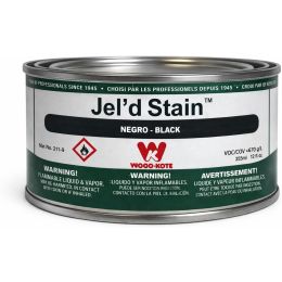 Wood Kote 12oz 211-9 Black Jel'd Stain