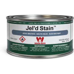Wood Kote 12oz Jel'D Stain Baltic Blue Stain