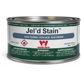 Wood Kote 12oz Jel'D Stain Slate Blue Stain