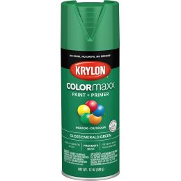 Krylon 12 oz. Gloss Emerald Green COLORmaxx Spray