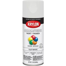 Krylon 12 oz. Flat White COLORmaxx Spray