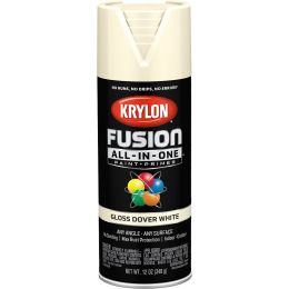 Krylon 12 oz. Gloss Dover White Fusion All-In-One Spray