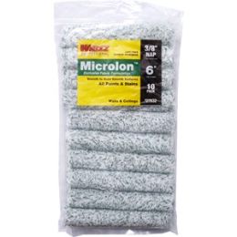 Whizz 6" Microlon 3/8" Nap Mini Roller 10Pk