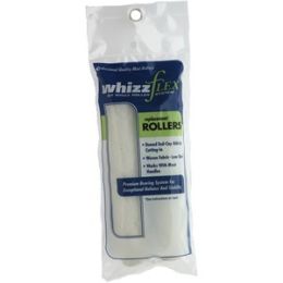 Whizz 6-1/2" White Whizzflex Woven 3/8" Nap Mini Roller 2Pk