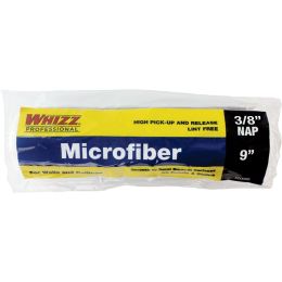 Whizz 9" x 3/8" Nap Xtrasorb Microfiber Blue Stripe Roller Cover