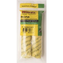 Whizz 6" Whizzfab Polyamide Fabric 1/2" Nap Mini Roller 2Pk