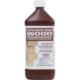 Green Products qt Copper-Green Brown Wood Preservative